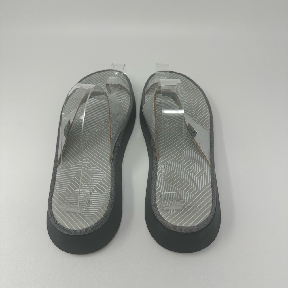 Fly London chev Sandals in Silver Women's EU40/US 9-9.5 - Picture 10 of 15